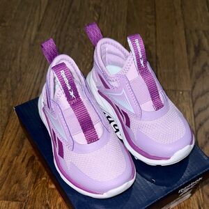 Reebok Kids' Lavender and Magenta Sneakers